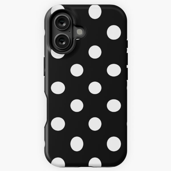 Small polka dot pattern iPhone Case
