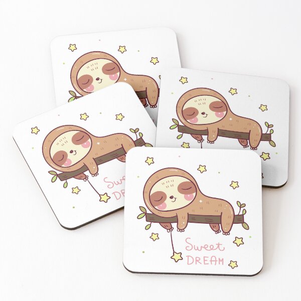 Item preview, Throw Pillow cute sloth  designed and sold by della95.