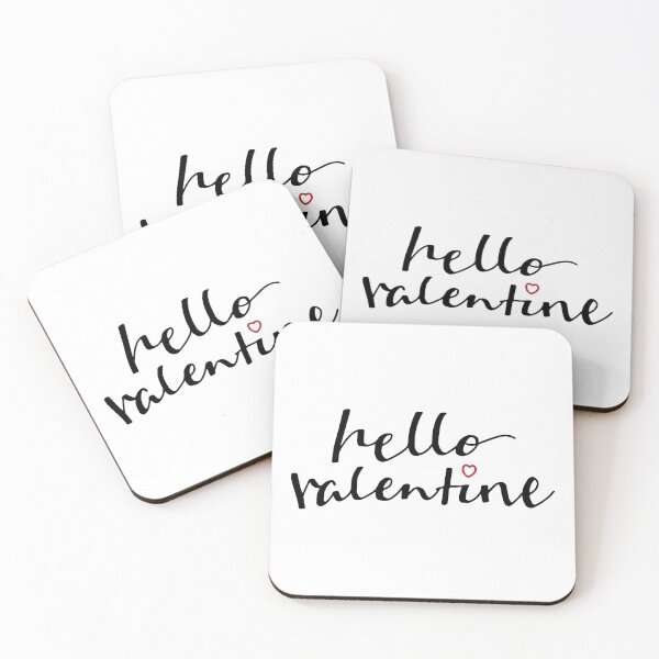 Item preview, hello valentine,Hand Lettering designed and sold by Superarm.