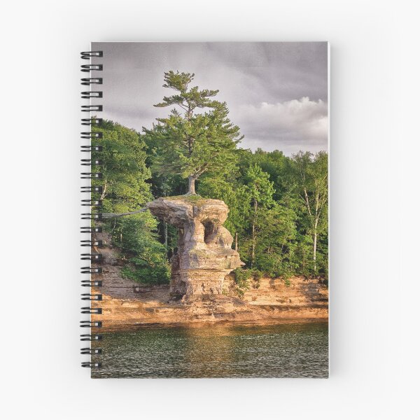 Item preview, The Tree on Pictured Rocks - MI designed and sold by Kathy Weaver.
