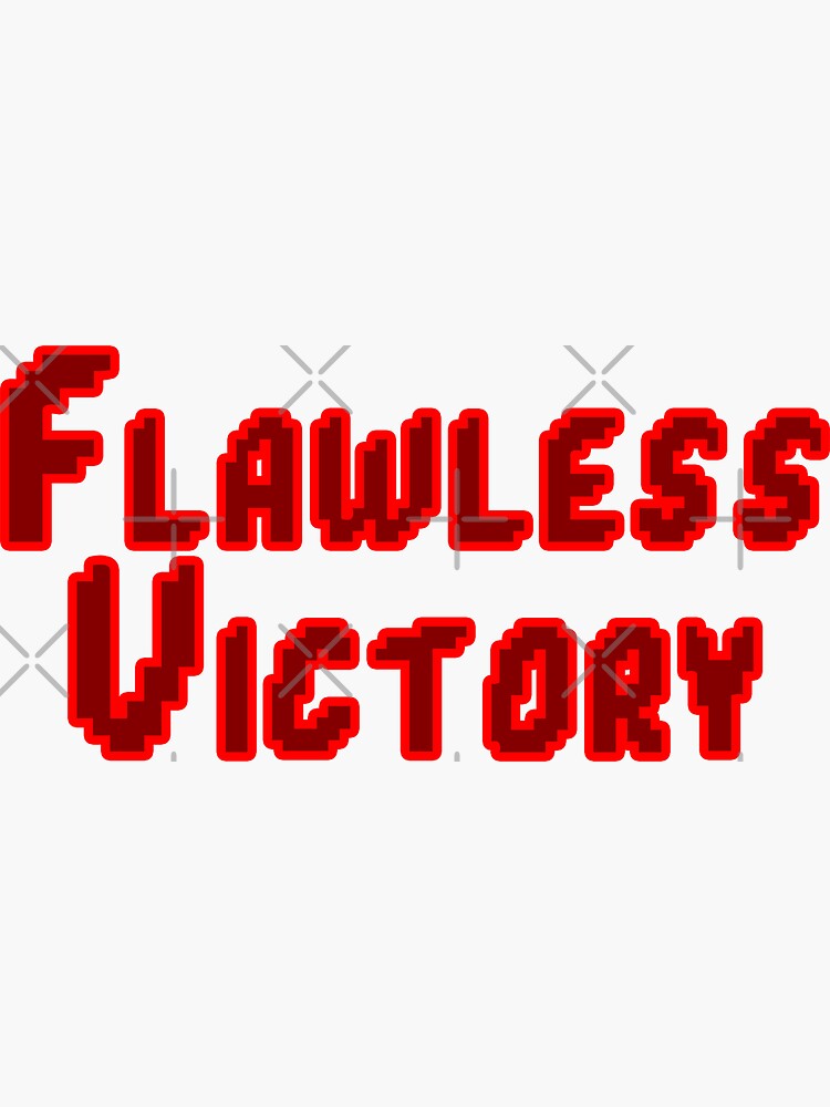 Flawless Victory Stickers for Sale