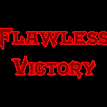 Flawless Victory Stickers for Sale