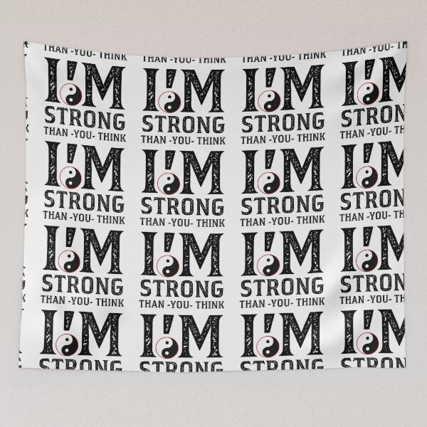 Item preview, I'm Strong Than You Think designed and sold by Magic-Offers.