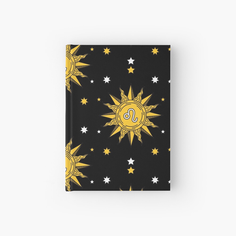 Leo Sun Hardcover Journal