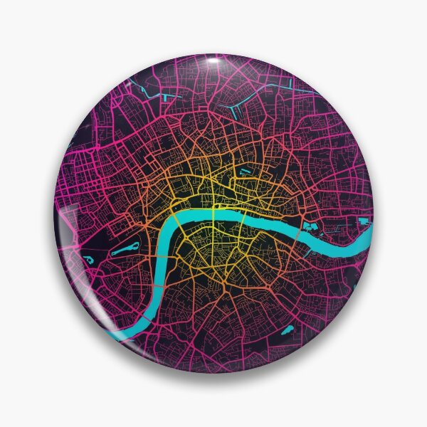 Item preview, London City Map of England - Neon designed and sold by deMAP.