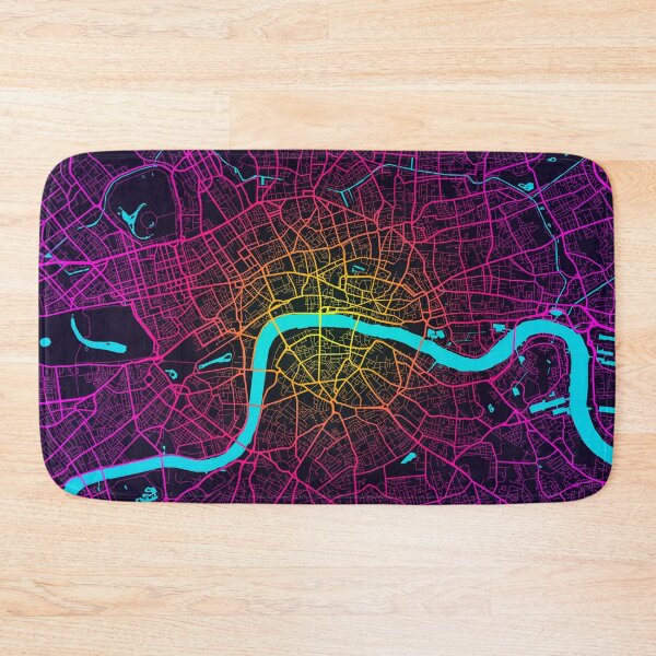 Item preview, London City Map of England - Neon designed and sold by deMAP.