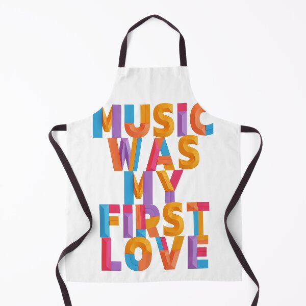Item preview, Music was my first Love - Decorative Gemetry designed and sold by Hell-Prints.