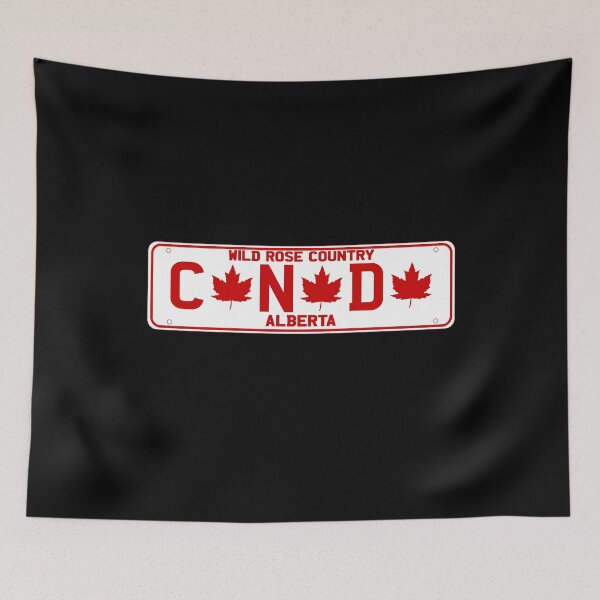 Item preview, Alberta wild rose country number plate designed and sold by fil00.