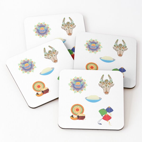Item preview, Pongal - Happy Pongal 2021 Sticker Pack designed and sold by Fioranoclthing.
