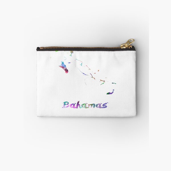 Item preview, Bahamas watercolor map designed and sold by paulrommer.