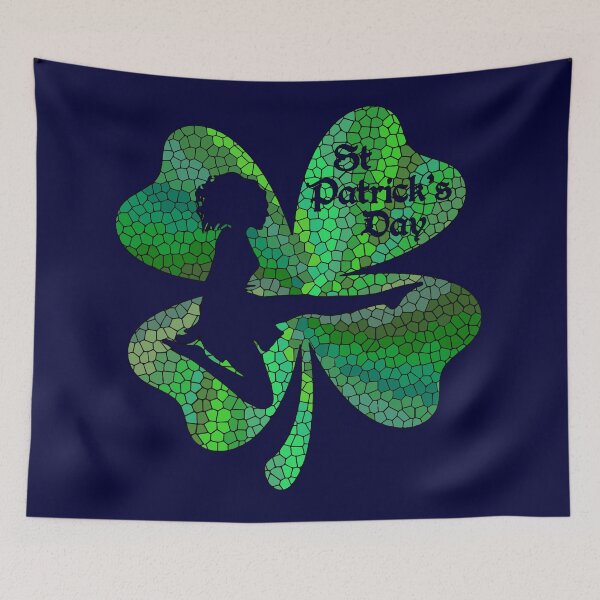 Item preview, ST PATRICK S DAY - IRISH SHAMROCK with IRISH DANCER designed and sold by KoolDsignsDANCE.