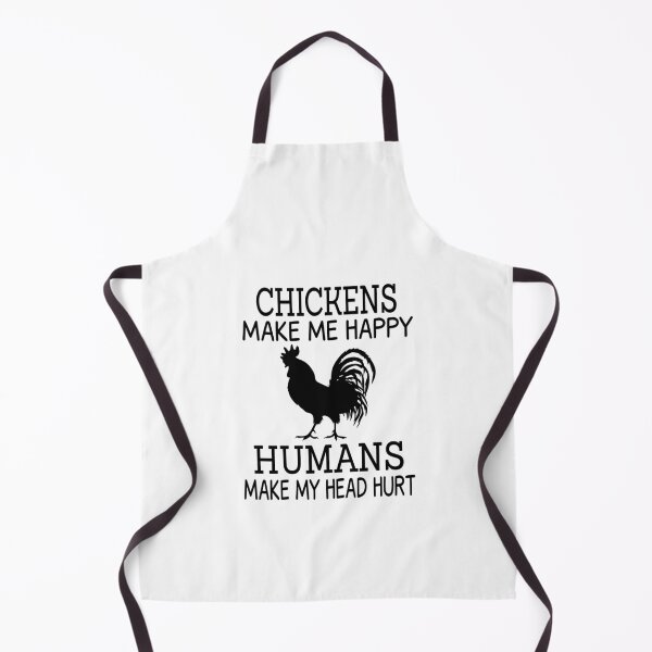 Item preview, Chickens make me happy Humans make my head hurt Funny Gift designed and sold by JustGift.