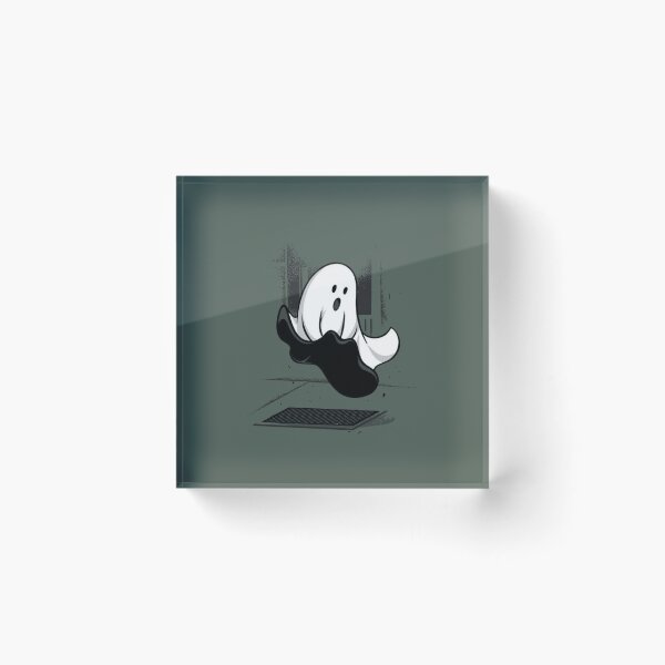 Item preview, SHY GHOST_ VECTOR ART designed and sold by PeterCech.
