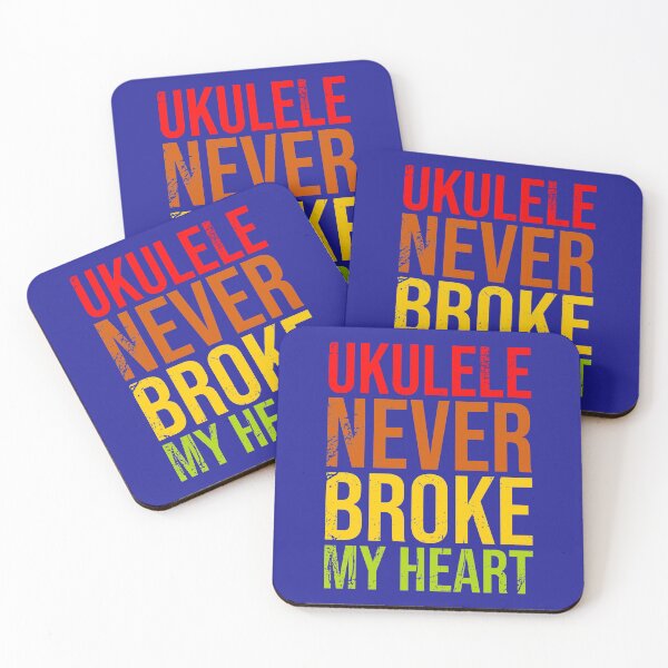 Item preview, Ukulele never broke my heart designed and sold by DeliriousSteve.