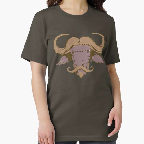 Buffalo Mustache (Brown) Essential T-Shirt