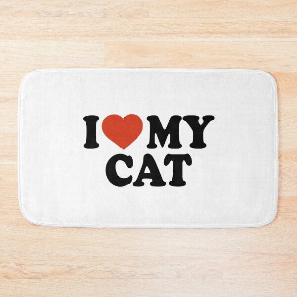 Item preview, I Love My Cat designed and sold by Americandude.