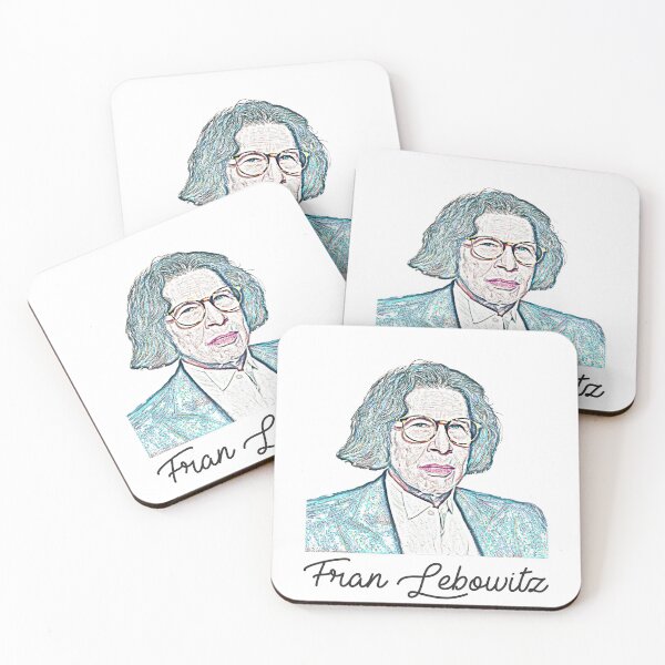 Item preview, Fran Lebowitz Fanart  Think Before You Speak Read Before You Think  designed and sold by Jwaneca.