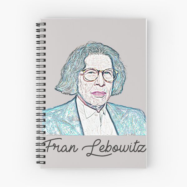Item preview, Fran Lebowitz Fanart  Think Before You Speak Read Before You Think  designed and sold by Jwaneca.