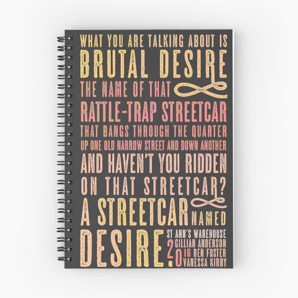 Item preview, A Streetcar Named Desire Quote designed and sold by subject13fringe.