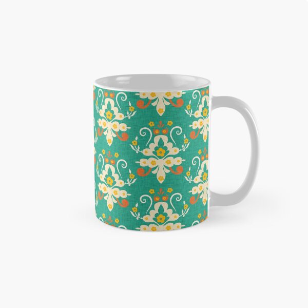 Item preview, Modern Damask Green Teal designed and sold by susycosta.