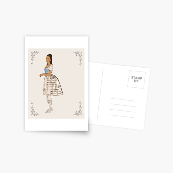 1870s Fashion Greeting Card for Sale by taratjah