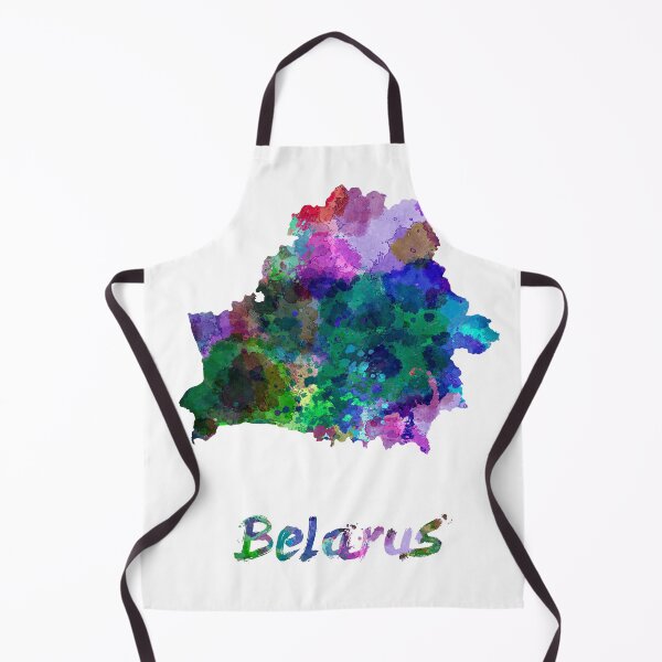 Item preview, Belarus watercolor map designed and sold by paulrommer.