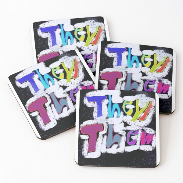 Item preview, They them pronoun art  designed and sold by Reid  Sybert.