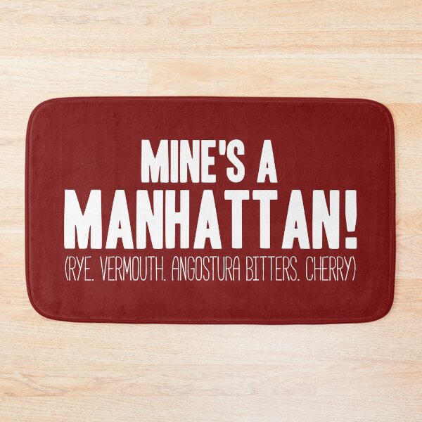Item preview, Manhattan Cocktail Design designed and sold by TreacleMustard.