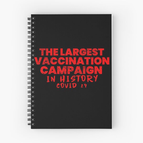 Item preview,  The greatest vaccination campaign in history !, red vintage lettering designed and sold by vibeno1.