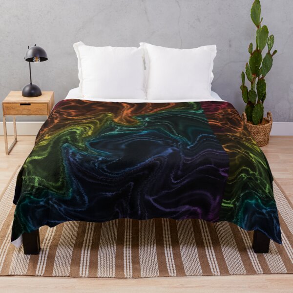 Item preview, Psychedelic Rainbow Swirl Pattern, luminous pattern with psychedelic vibes designed and sold by ToriaScarlett.