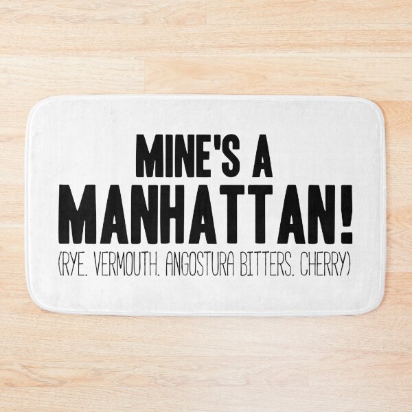 Item preview, Manhattan Cocktail Design designed and sold by TreacleMustard.