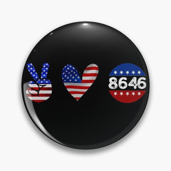 Item preview, flag America Impeach 8646 joe Biden anti, not my President, against 86 46 Biden Harris, love Peace designed and sold by ZAIN JAMAL.