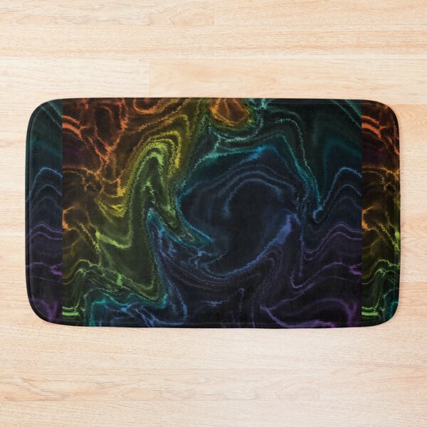Item preview, Psychedelic Rainbow Swirl Pattern, luminous pattern with psychedelic vibes designed and sold by ToriaScarlett.