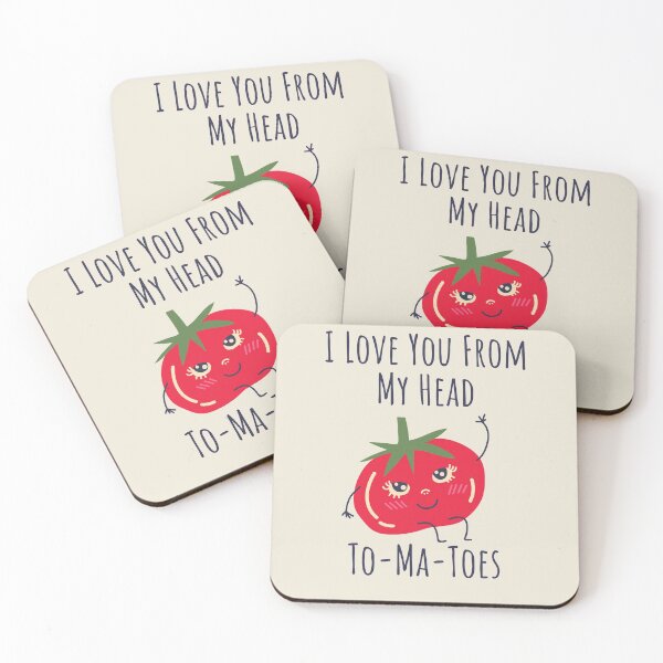 Item preview, I love you from my head tomatoes designed and sold by Nyanko-Sempai.