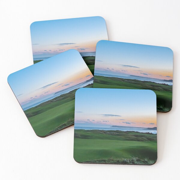 Item preview, Royal Portrush 6th Green Sunrise designed and sold by pmccruddenphoto.