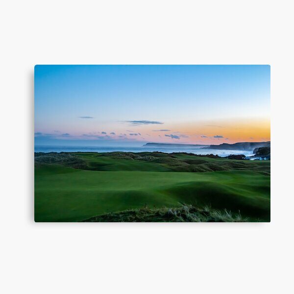 Item preview, Royal Portrush 6th Green Sunrise designed and sold by pmccruddenphoto.