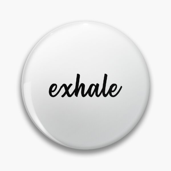 Item preview, Exhale Typography  designed and sold by quoteedesigns.