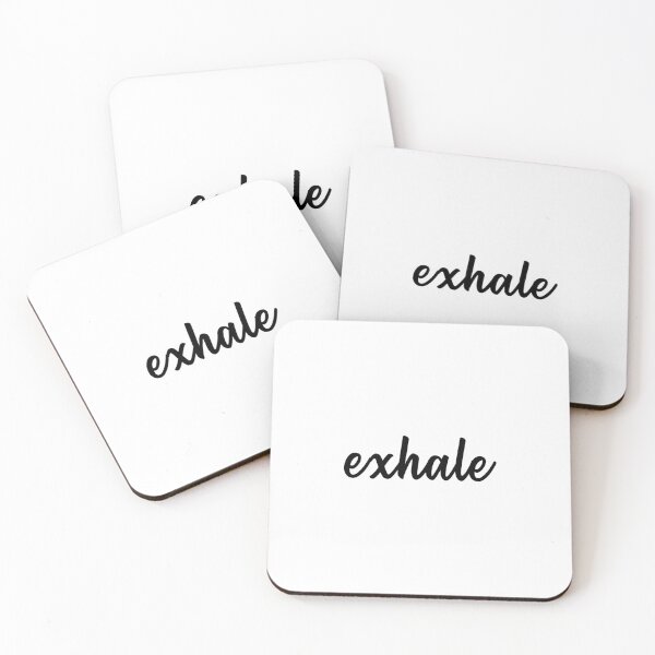 Item preview, Exhale Typography  designed and sold by quoteedesigns.