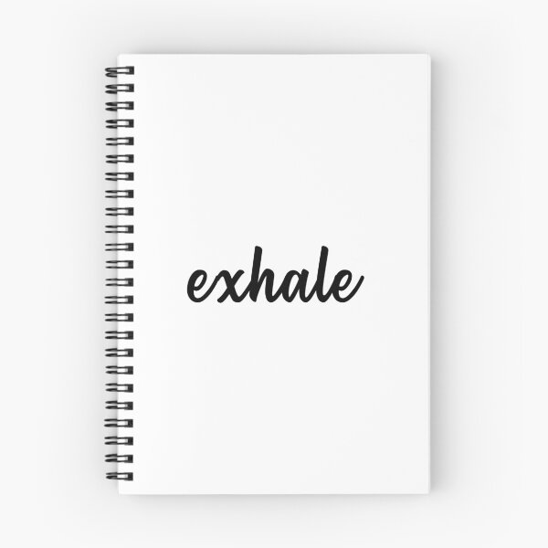 Item preview, Exhale Typography  designed and sold by quoteedesigns.