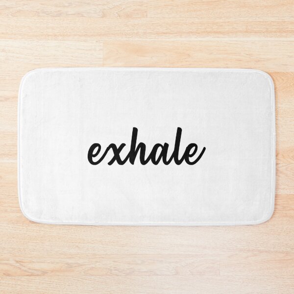 Item preview, Exhale Typography  designed and sold by quoteedesigns.