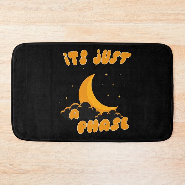 Item preview, Its Just a Phase Dark Yellow Moon with Cloud and Starts Good Gift designed and sold by AchrafOc.