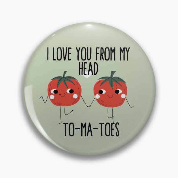 Item preview,  I love you from my head tomatoes designed and sold by Nyanko-Sempai.