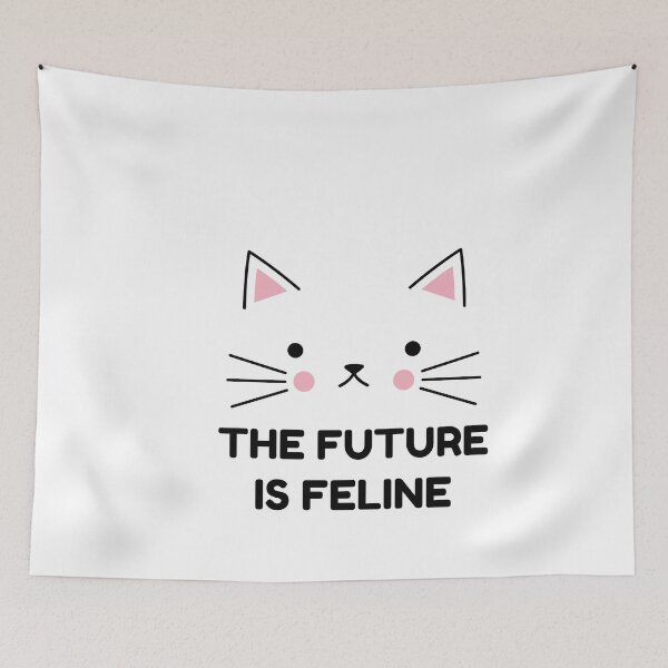 Item preview, The Future is Feline designed and sold by msify.