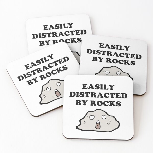 Item preview, Easily Distracted By Rocks - Funny Geologist  designed and sold by GasparArts.