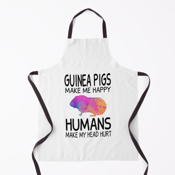 Item preview, Guinea pigs make me happy Humans make my head hurt Funny Gift designed and sold by JustGift.