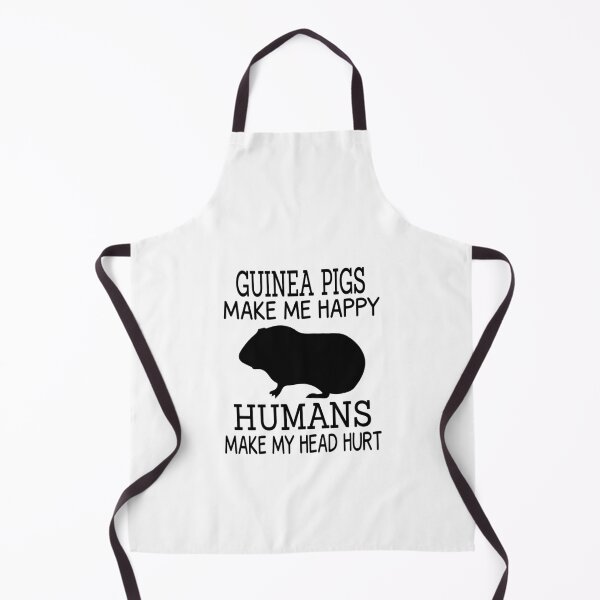 Item preview, Guinea pigs make me happy Humans make my head hurt Funny Gift designed and sold by JustGift.