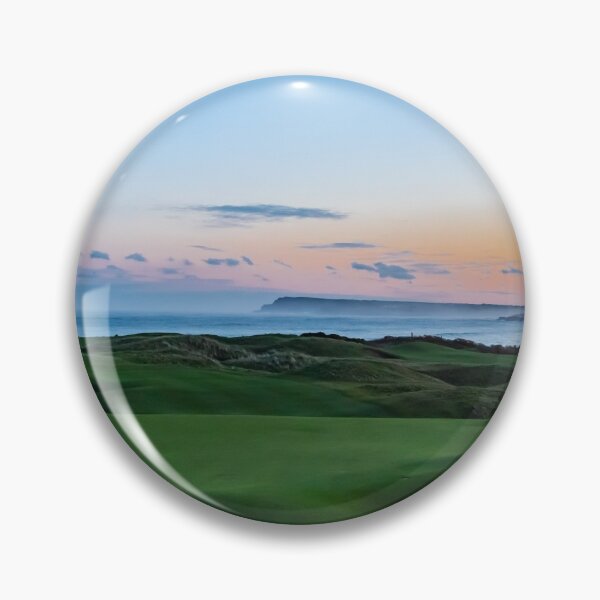Item preview, Royal Portrush 6th Green Sunrise designed and sold by pmccruddenphoto.