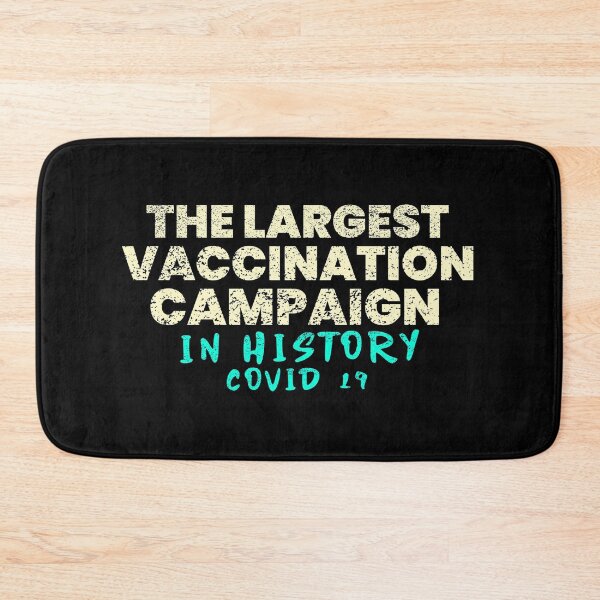 Item preview, be there, the biggest vaccination campaign in history! vintage lettering designed and sold by vibeno1.