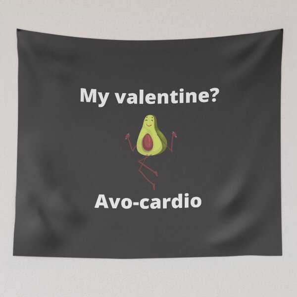 Item preview, My Valentine? Avo-cardio designed and sold by New Vision Designs.