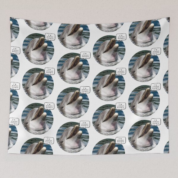 Item preview, A very hungry dolphin designed and sold by thatsit-itslit.